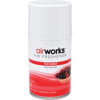 AirWorks&reg; Metered Air Fresheners, Fruit Basket, Aerosol Can Haskins Industrial Inc.