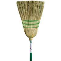 Light-Duty Corn Broom, 6-String, Wood Handle Haskins Industrial Inc.