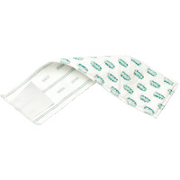 Flat Mop Pad, Scrubber, Microfibre, 4-3/4" x 16" Haskins Industrial Inc.