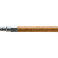 Handle with Metal Tip, Wood, ACME Threaded Tip, 1-1/8" Diameter, 60" Length Haskins Industrial Inc.