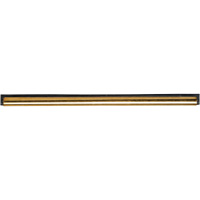 Window Squeegee Channel and Rubber, 12", Rubber, Brass Frame Haskins Industrial Inc.