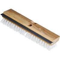 Utility Scrub Brush & Squeegee, 11" L, Polypropylene Bristles, White Haskins Industrial Inc.