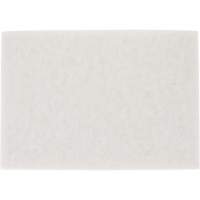 Tampon pour planchers TopLine Speed, 14" x 20", Lustrage/Nettoyage/Polissage, Blanc Haskins Industrial Inc.