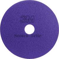 Hi-Performance Pad, 12", Cleaning/Polish, Purple Haskins Industrial Inc.