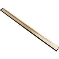 Window Squeegee Blade, 14", Rubber, Brass Frame Haskins Industrial Inc.
