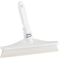 Ultra Hygiene Bench Squeegee, 10", White Haskins Industrial Inc.