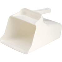 Mega Scoop, Plastic, White, 128 oz. Haskins Industrial Inc.