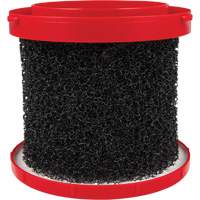 Wet Vacuum Filter, Foam, Fits 1.6 - 2.5 US gal. Haskins Industrial Inc.