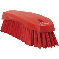 Grande brosse &agrave; main oblique, Soies Ferme, Longueur de 8", Rouge Haskins Industrial Inc.