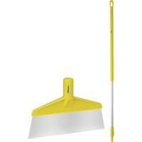 Floor Scraper with Handle, Yellow, 9-3/5" W x 55-9/10" L Haskins Industrial Inc.