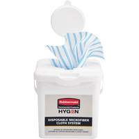 Microfibre Cloth Charging Bucket, White Haskins Industrial Inc.