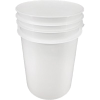 Heavy-Duty Pail, Plastic, 6 gal. Haskins Industrial Inc.