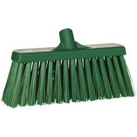 Balai-brosse robuste, Crins Ferme, 13", Polyester, Vert Haskins Industrial Inc.