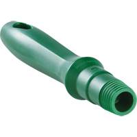 Mini manche, Brosse/Support &agrave; tampon/Grattoir/Raclette, Vert, Standard, 6-1/4" lo Haskins Industrial Inc.