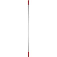 Basic Handle, Broom/Scraper/Squeegee, Red, Standard, 57" L Haskins Industrial Inc.