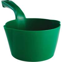 Round Bowl Scoop, Plastic, Green, 32 oz. Haskins Industrial Inc.