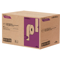 Pro Select&reg; Toilet Paper, Jumbo Roll, 2 Ply, 900' Length, White Haskins Industrial Inc.