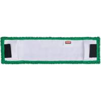 Adaptable Flat Mop Pad, Finishing, Microfibre, 5-1/2" x 19-1/2" Haskins Industrial Inc.