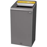 Configure Can Waste Container, Bulk/Curbside/Deskside, Steel, 23 US gal. Haskins Industrial Inc.