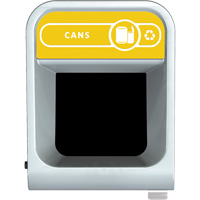 Configure Can Waste Container, Bulk/Curbside/Deskside, Steel, 23 US gal. Haskins Industrial Inc.