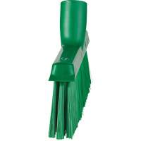 Balai biseaut&eacute; avec pas de vis inclin&eacute;, Crins Moyen, 10", Polyester, Vert Haskins Industrial Inc.