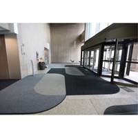 Tapis dentr&eacute;e Supreme Knob, Essuie-pieds/grattoir, 3-1/2' x 6' x 7/16", Charbon Haskins Industrial Inc.