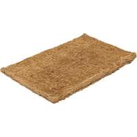 Indoor/Outdoor Coco Mat, Scraper, 1-1/2' x 2-1/2' x 1-3/8", Natural Haskins Industrial Inc.