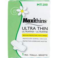 Maxithins&reg; Maxi Pad Ultra Thin with Wings Haskins Industrial Inc.