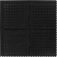 Hog Heaven III Comfort Modular Centre Tile, Corrugated, 3' x 3' x 3/4", Black, Nitrile Haskins Industrial Inc.