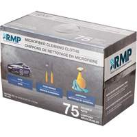 Chiffons lavables pour le nettoyage, Microfibre, Blanc Haskins Industrial Inc.