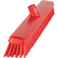 Balai-brosse robuste, Crins Fin/Ferme, 24", Rouge Haskins Industrial Inc.