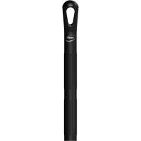 Ultra Hygienic Handle, Broom, Black, Standard, 39-2/5" L Haskins Industrial Inc.