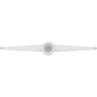 Racloir pour table & plancher, Blanc, 9-3/5" la x 1-1/5" lo Haskins Industrial Inc.