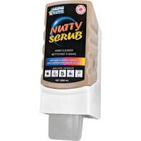 Nettoyant &agrave; mains avec exfoliant en coquille de noyer Nutty Scrub, Pierre ponce, 2000 ml, Cartouche en plastique, Sans parfum Haskins Industrial Inc.