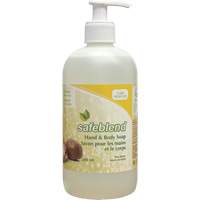 Shea Butter Hand & Body Soap, Liquid, 500 ml, Scented Haskins Industrial Inc.