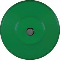 Brosse ronde HyDrive pour perceuse, Soies Tr&egrave;s ferme, Longueur de 3-1/10", Vert Haskins Industrial Inc.