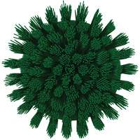 Brosse ronde HyDrive pour perceuse, Soies Tr&egrave;s ferme, Longueur de 3-1/10", Vert Haskins Industrial Inc.