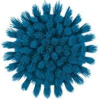 Brosse ronde HyDrive pour perceuse, Soies Tr&egrave;s ferme, Longueur de 3-1/10", Bleu Haskins Industrial Inc.