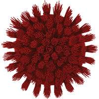 Brosse ronde HyDrive pour perceuse, Soies Tr&egrave;s ferme, Longueur de 3-1/10", Rouge Haskins Industrial Inc.