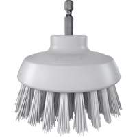 Brosse ronde HyDrive pour perceuse, Soies Tr&egrave;s ferme, Longueur de 3-1/10", Blanc Haskins Industrial Inc.