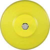 Brosse ronde HyDrive pour perceuse, Soies Tr&egrave;s ferme, Longueur de 3-1/10", Jaune Haskins Industrial Inc.