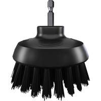 Brosse ronde HyDrive pour perceuse, Soies Tr&egrave;s ferme, Longueur de 3-1/10", Noir Haskins Industrial Inc.