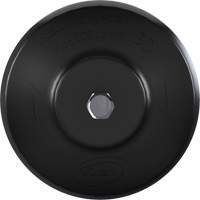 Brosse ronde HyDrive pour perceuse, Soies Tr&egrave;s ferme, Longueur de 3-1/10", Noir Haskins Industrial Inc.
