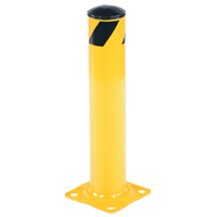 Butoir de s&eacute;curit&eacute;, Acier, 24" h x 4,5" la, Jaune Haskins Industrial Inc.