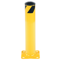 Butoir de s&eacute;curit&eacute;, Acier, 24" h x 4,5" la, Jaune Haskins Industrial Inc.
