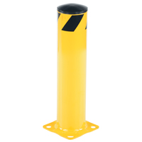 Butoir de s&eacute;curit&eacute;, Acier, 24" h x 5-1/2" la, Jaune Haskins Industrial Inc.
