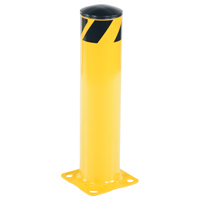 Butoir de s&eacute;curit&eacute;, Acier, 24" h x 5-1/2" la, Jaune Haskins Industrial Inc.