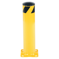 Butoir de s&eacute;curit&eacute;, Acier, 24" h x 5-1/2" la, Jaune Haskins Industrial Inc.