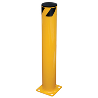 Butoir de s&eacute;curit&eacute;, Acier, 36" h x 5,5" la, Jaune Haskins Industrial Inc.