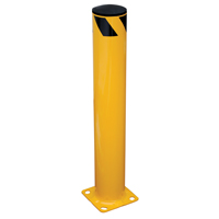 Butoir de s&eacute;curit&eacute;, Acier, 36" h x 5,5" la, Jaune Haskins Industrial Inc.